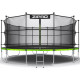 Батут Zipro Jump Pro 496 см с внутренней сеткой и лестницей