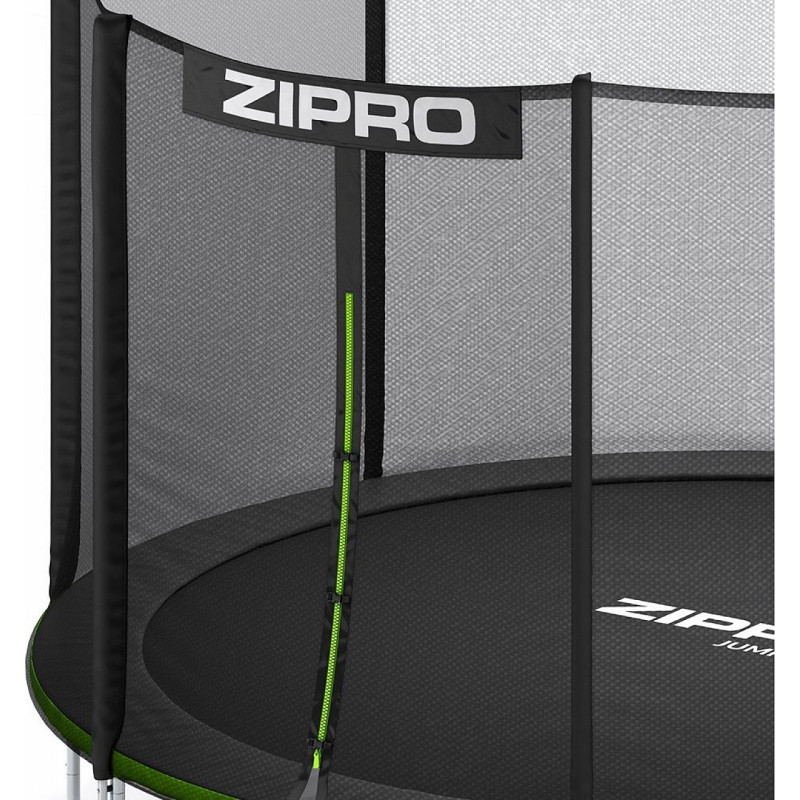 Батут Zipro Jump Pro 496 см із зовнішньою сіткою і драбинкою