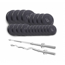 Штанги Elitum Titan 95 кг з прямим та W-подібним грифом