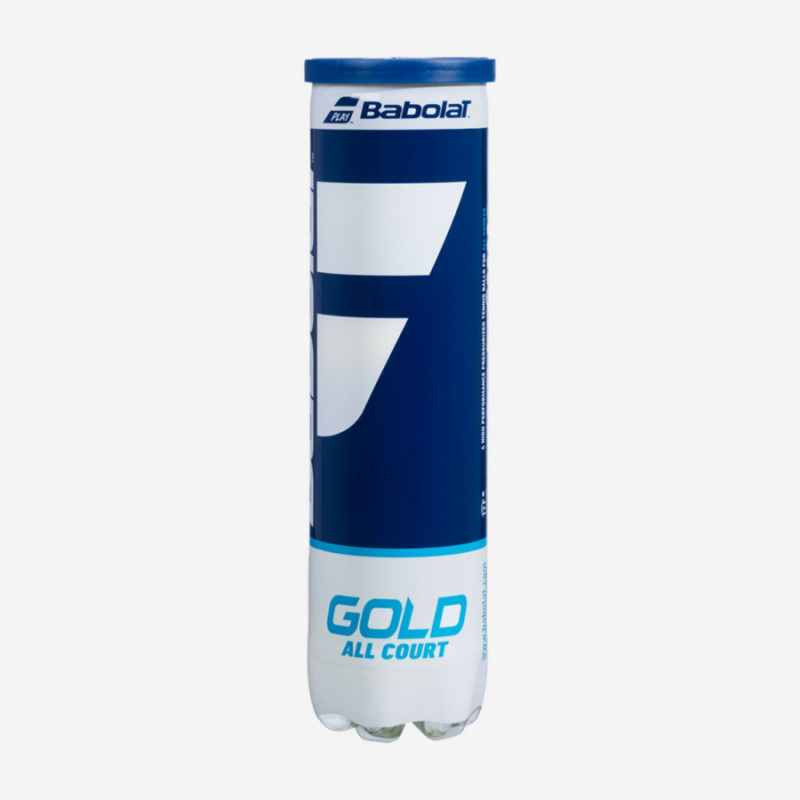 М'ячі для тенісу Babolat Gold all court, 4 шт.