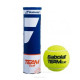 М'ячі для тенісу Babolat Team clay, 4 шт.