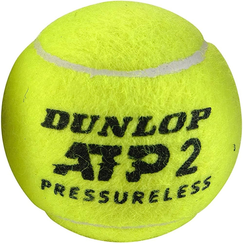 Мячи для тенниса Dunlop ATP PRESSURELESS, 3 шт.