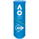Мячи для тенниса Dunlop Australian Open, 3 шт.