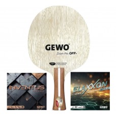 Ракетка для настільного тенісу Gewo Zoom Pro OFF-, Inventus XT Pro 47.5+Elaxxon 45.0, ST (1163800003)