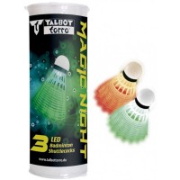 Волани Talbot Shuttlecock Magic Night LED, 3шт.