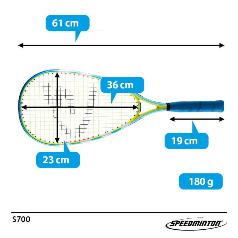 Набір для спідмінтону Speedminton Set S700
