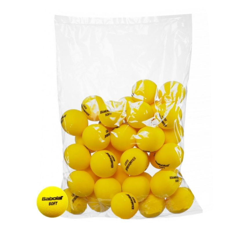 М'яч для тенісу Babolat Soft Foam, поролонові, стандартного розміра, 36 balls