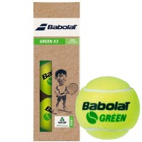 М'ячі для тенісу Babolat GREEN Paper Pack 3 ball