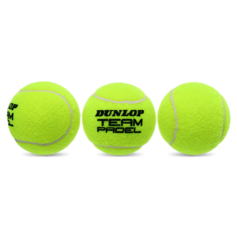 Мячи для падел тенниса Dunlop TEAM PADEL 3PET