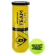 Мячи для падел тенниса Dunlop TEAM PADEL 3PET