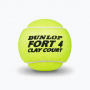 Мячи для тенниса Dunlop Fort Clay Court 4B