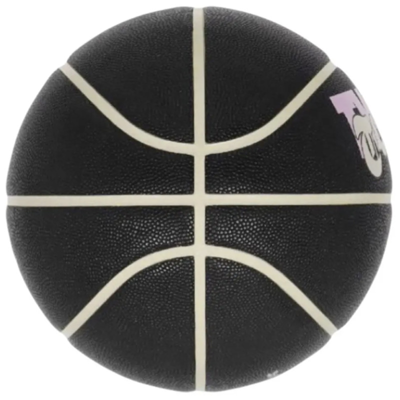 Мяч баскетбольный Nike ALL COURT 8P J MORANT DEFLATED BLACK/COCONUT MILK/PINK FOAM/MILK, размер 7