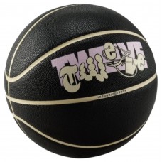 Мяч баскетбольный Nike ALL COURT 8P J MORANT DEFLATED BLACK/COCONUT MILK/PINK FOAM/MILK, размер 7