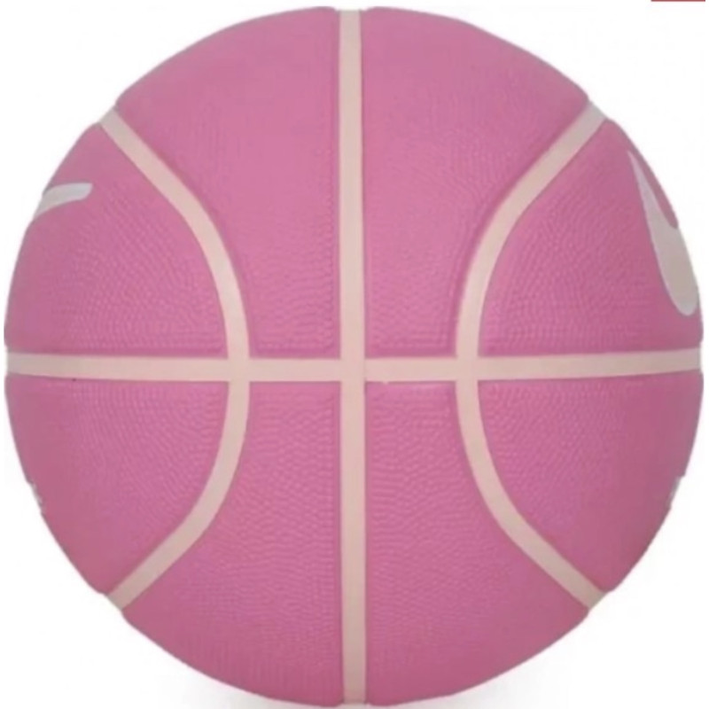 Мяч баскетбольный Nike EVERYDAY PLAYGROUND 8P DEFLATED PLAYFUL PINK/PINK FOAM/WHITE/PINK, размер 5