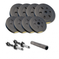 Гантели 2 в 1 Besport PowerPro 32 кг с переходником для штанги