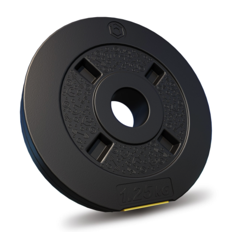Гантели 2 в 1 Besport PowerPro 39 кг с переходником для штанги