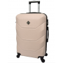 Комплект из 2 пластиковых чемоданов Bonro 2019 (средний, большой), бежевый