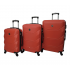 Набор чемоданов Bonro 2019 - 3 штуки (S, M, L), красный