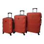 Набор чемоданов Bonro 2019 - 3 штуки (S, M, L), красный