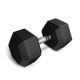 Шестигранная обрезиненная гантель TX-100RD Trex Sport 10 кг