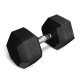 Шестигранная обрезиненная гантель TX-150RD Trex Sport 15 кг