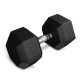 Шестигранная обрезиненная гантель TX-175RD Trex Sport 17,5 кг