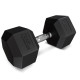 Шестигранная обрезиненная гантель TX-250RD Trex Sport 25 кг