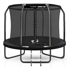 Батут THUNDER ELITE з внутрішньою сіткою 183 см, чорний