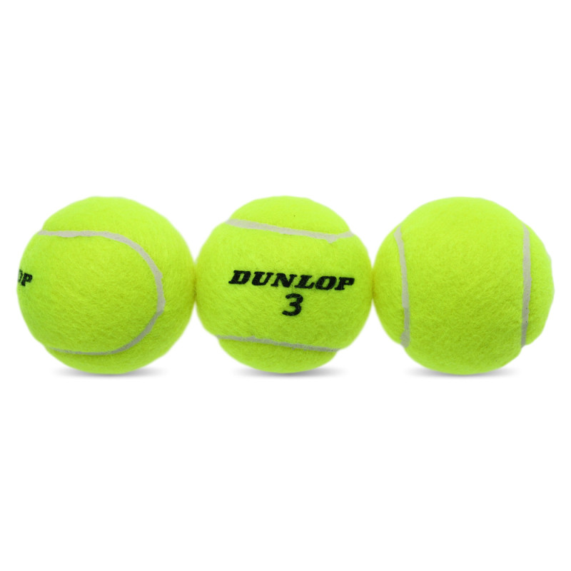 М'ячі для тенісу Dunlop CLUB AC, 3 шт.