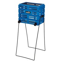 Кошик для тенісних м'ячів Unique BALLPORT Deluxe-long handles на 80 м'ячів blue