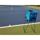 Корзина для теннисных мячей Unique BALLPORT Deluxe-long handles на 80 мячей blue