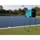 Корзина для теннисных мячей Unique BALLPORT Deluxe-long handles на 80 мячей blue