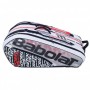 Чохол для тенісних ракеток Babolat RH X 12 pure strike white/red