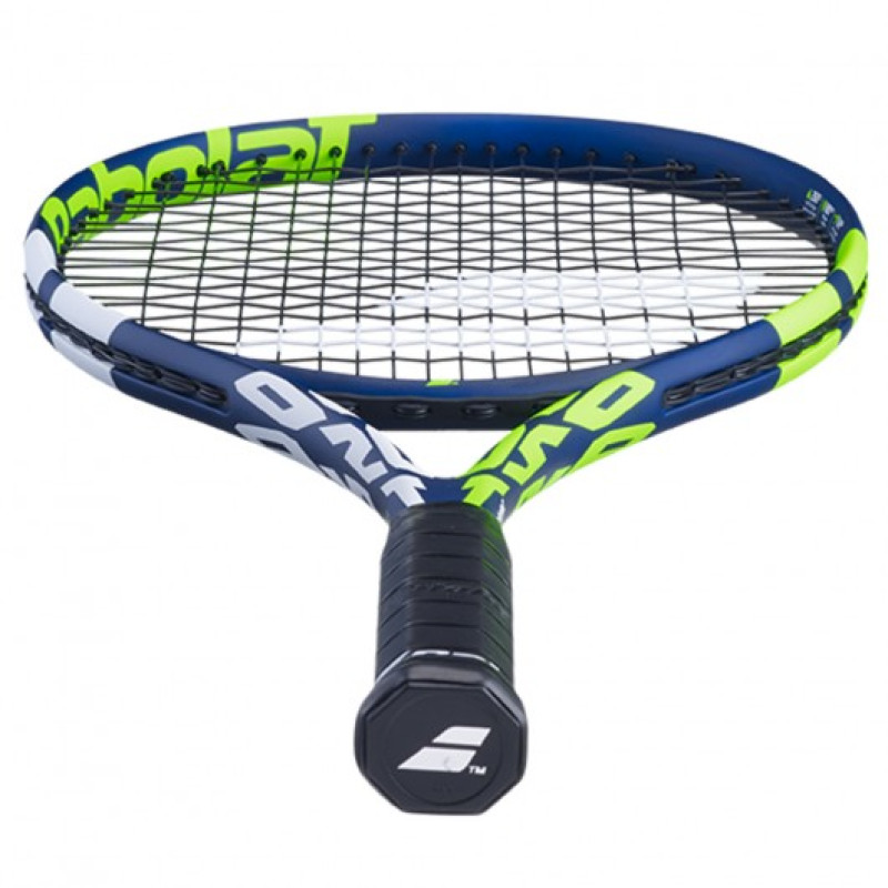 Ракетка для большего тенниса Babolat BOOST DRIVE СИНИЙ/ЗЕЛЕНЫЙ/БЕЛЫЙ без чехла Gr2