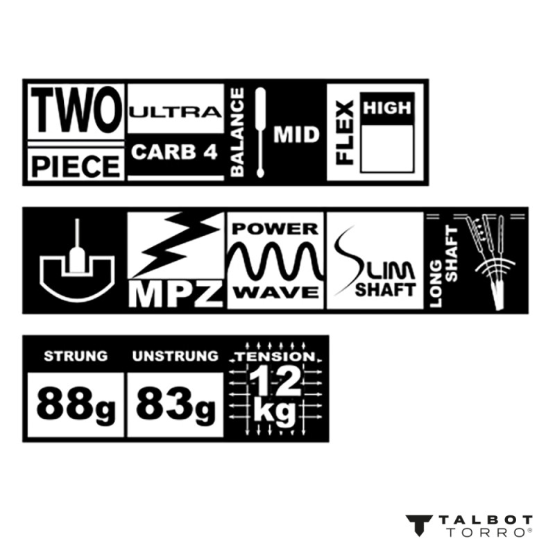 Ракетка для бадмінтону Talbot Isoforce 5051.8