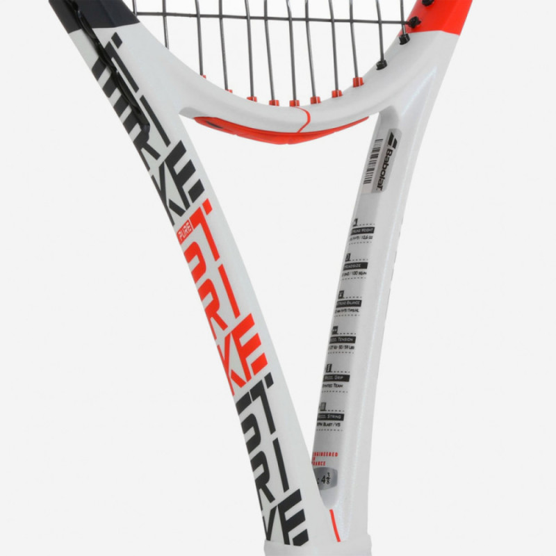 Ракетка для великого тенісу Babolat Pure Strike 100 unstr white/red/black no cover Gr3
