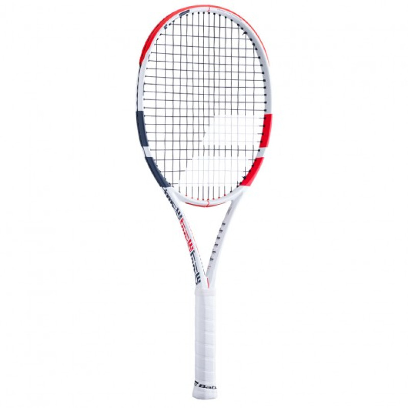 Ракетка для великого тенісу Babolat Pure Strike 100 unstr white/red/black no cover Gr3