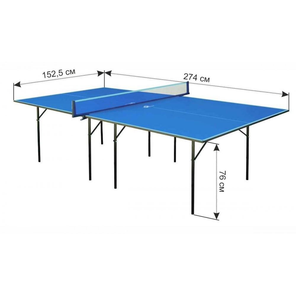 Тенісний стіл GSI-Sport Hobby Ligth Blue