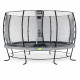 Батут Exit Elegant Grey 427 см с сеткой Economy