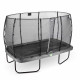 Батут Exit Elegant Grey 244x427 см с сеткой Economy