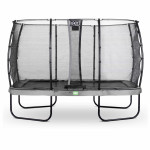 Батут Exit Elegant Grey 244x427 см с сеткой Economy