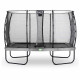 Батут Exit Elegant Grey 244x427 см с сеткой Economy