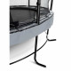 Батут Exit Elegant Premium Grey 427 см с сеткой Deluxe