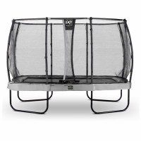 Батут Exit Elegant Premium Grey 244x427 см з сіткою Deluxe