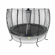 Батут Exit Elegant Grey 427 см с сеткой Economy