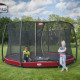 Батут Berg InGround Elite Red 430 см с сеткой Deluxe