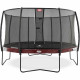 Батут Berg Elite Red 380 см с сеткой Deluxe