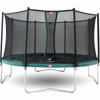 Батут Berg Favorit Green 430 см із сіткою Comfort