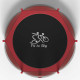 Батут з сіткою FitToSky 140 см Red