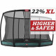 Батут Berg InGround Champion Green 430 см із сіткою Deluxe XL
